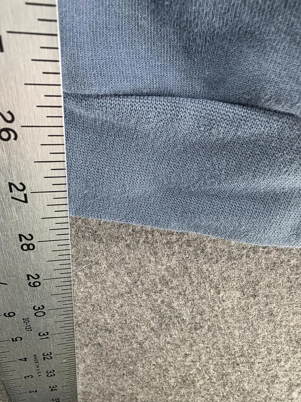 Adidas Pants Mens M Blue Jogger French Terry Elastic Waist Pockets Zip Pocket